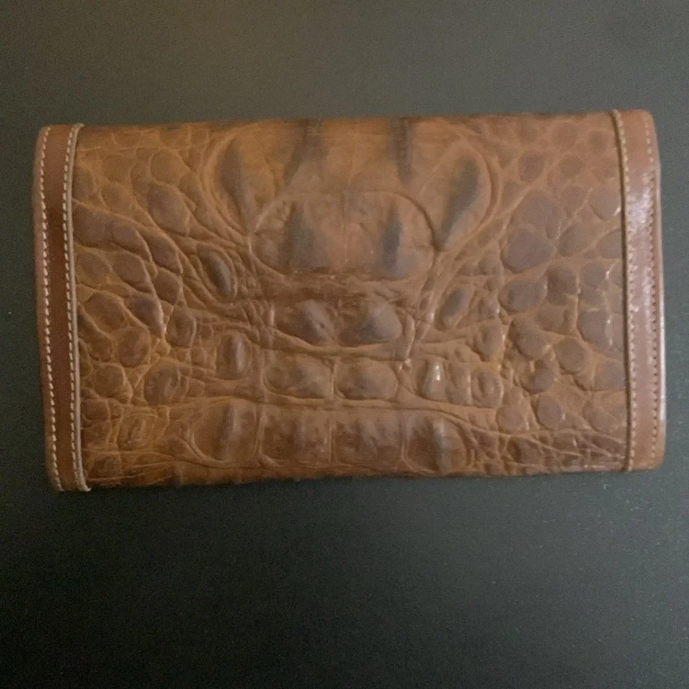 Vintage Brahmin Wallet (EUC) Chestnut Brown